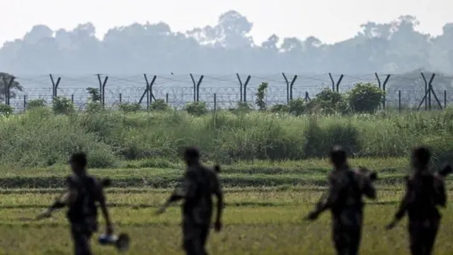 সীমান্তে বিএসএফের পাহারা