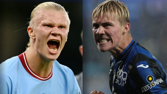 آمار گلزنی هویلوند قابل مقایسه با عملکرد شگفت‌انگیز هالند در سال‌های اخیر نیست اما هر دو بازیکن در آغاز دوران حرفه‌ای خود قرار دارند