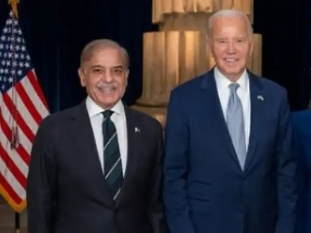 जो बाइडन और शहबाज़ शरीफ़