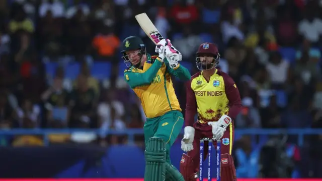 10 ஆண்டுகளுக்குப்பின் அரையிறுதி சென்ற தென் ஆப்ரிக்கா: சொந்த மண்ணில் வீழ்ந்த கரீபியன்ஸ்