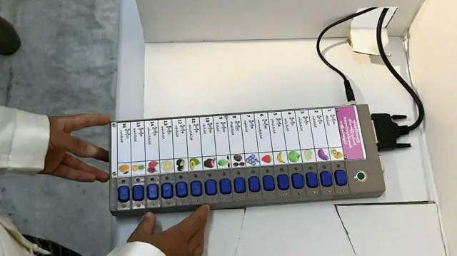 မဲပေးစက်နမူနာတစ်ခု