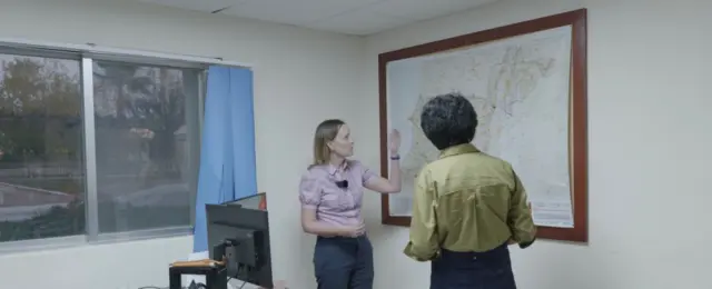 نفیسه کوهنورد و سخنگوی یونیفیل