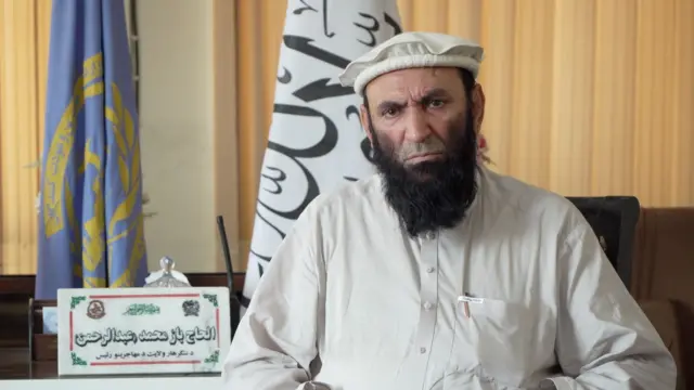 నంగర్హార్‌కు తాలిబాన్ శరణార్థ డైరెక్టర్ బాజ్ మొహమ్మద్ అబ్దుల్ రహ్మాన్ 