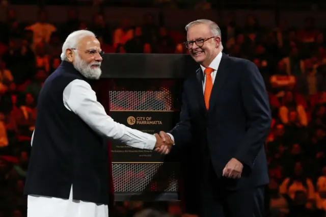 ஆஸ்திரேலியாவில் பிரதமர் மோதி