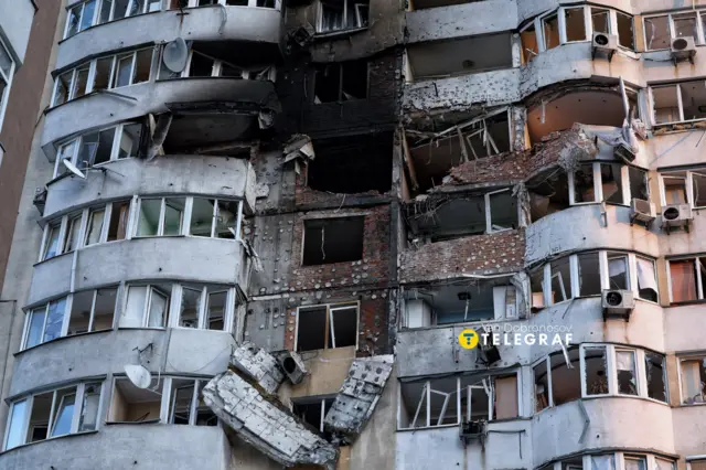 Київ, руйнування