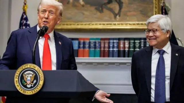 特朗普與魏哲家