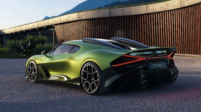 بوگاتی بوریار موتور شانزده سیلندر ۱۶۰۰ اسب بخاری دارد