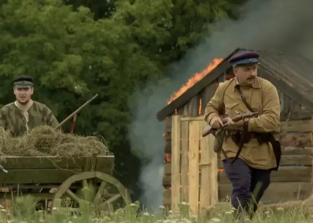 Soldat russe en action (capture d'écran)