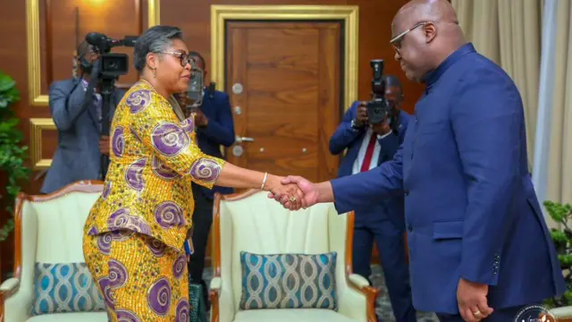 Judith Tuluka aramukanya na Prezida Tshisekedi