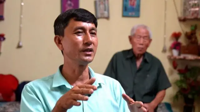  வாங் சியின் மகன் விஷ்ணு.