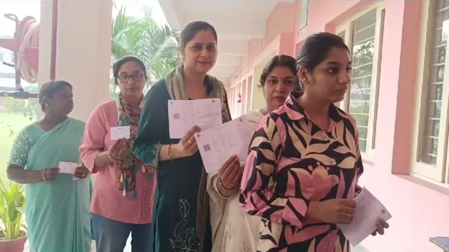 ਹਰਿਆਣਾ ਵਿੱਚ ਵੋਟਿੰਗ ਜਾਰੀ ਹੈ