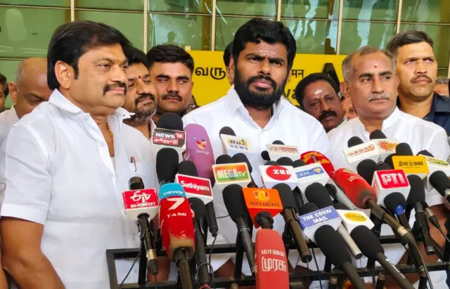 Annamalai, IPS, BJP, NewParty, Press meet