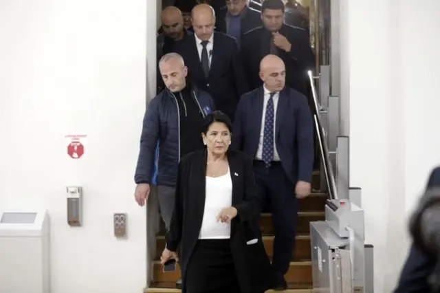 Президент Грузии Саломе Зурабишвили