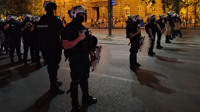 Policija na ulicama Beograda