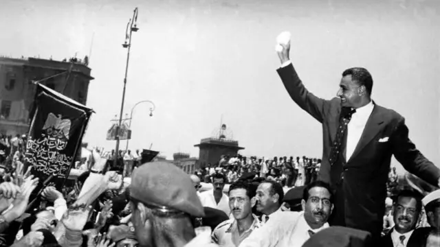 Presiden Mesir Gamal Abdel Nasser