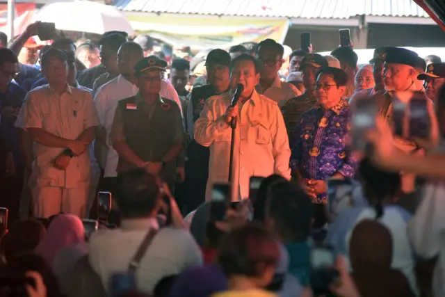 Prabowo banjir Sumatra