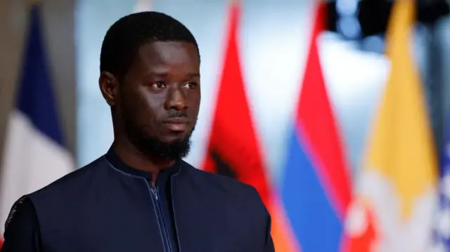 Le Président Faye à l'ouverture des Jeux Olympiques de Paris
