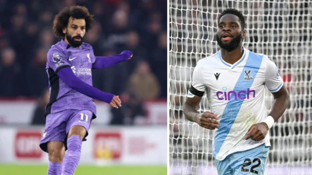 Mohamed Salah and Odsonne Edouard