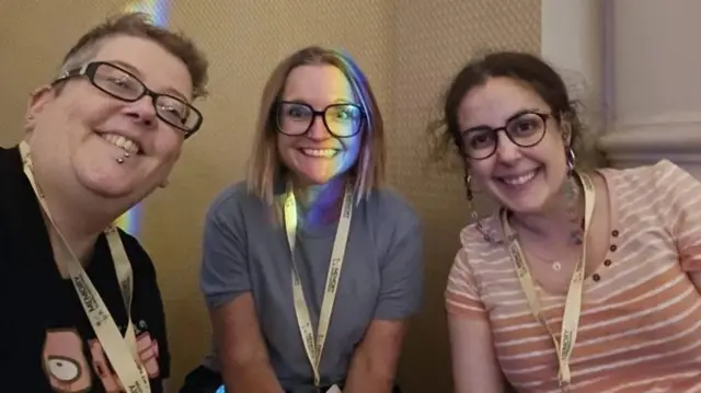 Bethan Jones, Jenny Kidd and Eva Nieto McAvoy are the lead researchers on a project called Synthetic Pasts