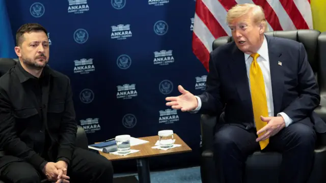 Владимир Зеленский и Дональд Трамп