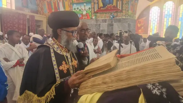 ስነ ስርዓት ስግደት(ዓርቢ ስቕለት) ኣብ ርእሰ ኣድባራት ወገዳማት ኣኽሱም ፅዮን