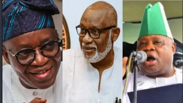 Gboyega Oyetola, Rotimi Akeredolu àti Ademola Adeleke