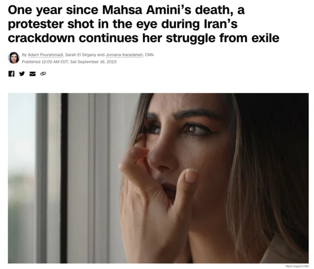 هدف گرفتن عمدی چشم معترضان