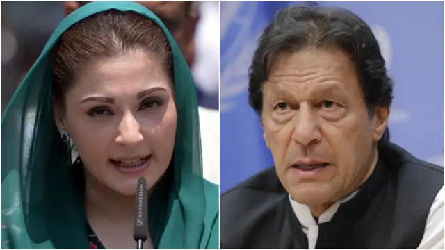 عمران خان، مریم نواز
