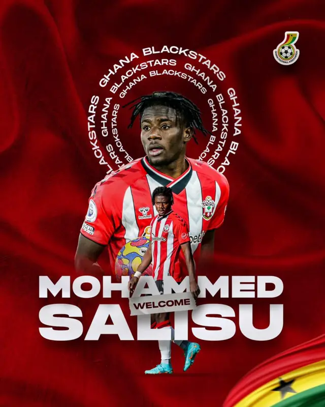 "Mohammed Salisu" and "Ghana" foreign players wey switch to play for Ghana