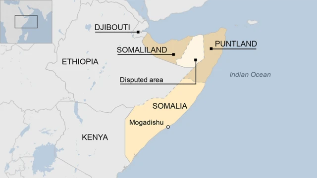 Somalia yarakajwe n'amasezerano Ethiopia yagiranye n'akarere ka Somaliland gashaka ubwigenge