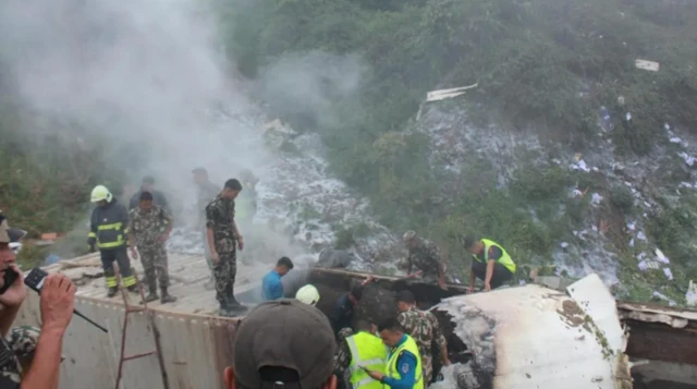 የተከሰከሰው አውሮፕላን