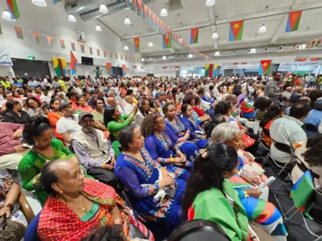 ኣብቲ ፈስቲቫል ብኣማኢት ዝቑጸሩ ኤርትራውያን'ዮም ተሳቲፎም