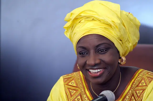 Mme Aminata Touré, ancienne Premier ministre, membre de l'opposition.