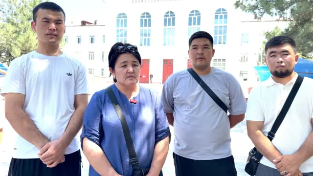 Студенттердин биринин апасы Сагын Насыранбекова.