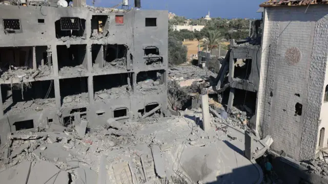 Edificios destruidos