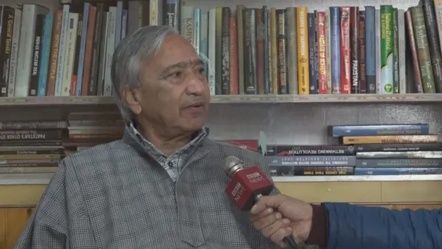 पूर्व विधायक मोहम्मद यूसुफ तारिगामी कहते हैं कि चुनाव घोषणा से आम लोगों में एक उम्मीद बन गई है