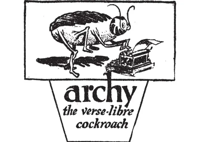 Archy le cafard, la création de l'humoriste Don Marquis en 1916