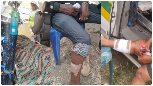 Injured pipo