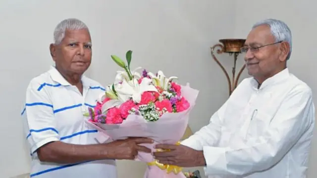 लालू प्रसाद यादव-नितीश कुमार