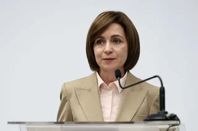 Cumhurbaşkanı Maia Sandu