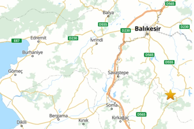 Balıkesir deprem