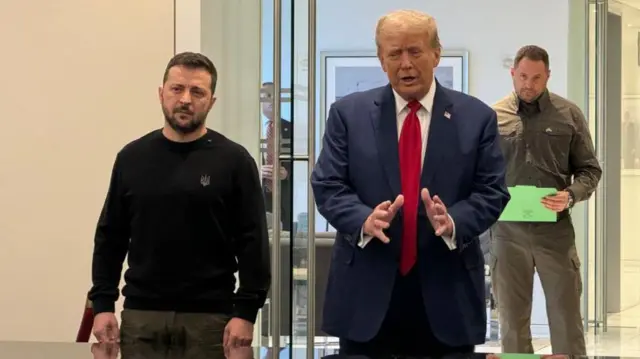 ट्रंप और ज़ेलेंस्की