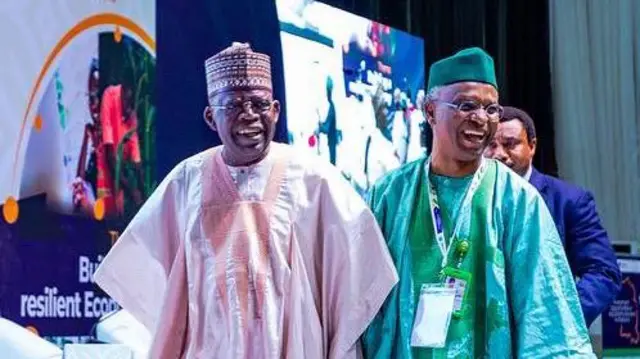 Tinubu pẹlu El-Rufai