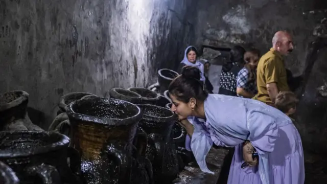 Kuil Lalish, tempat suci bagi penganut agama Yazidi