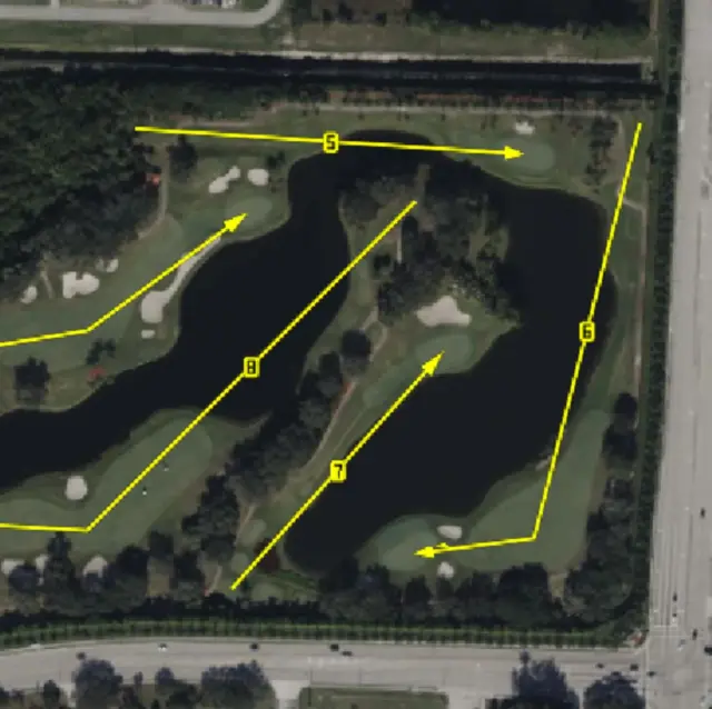 ထရမ့်ကို ပစ်ခတ်ဖို့ ကြိုးပမ်းမှုဖြစ်ခဲ့တယ်လို့ဆိုတဲ့ ဂေါက်ကွင်းနေရာပြ မြေပုံ 