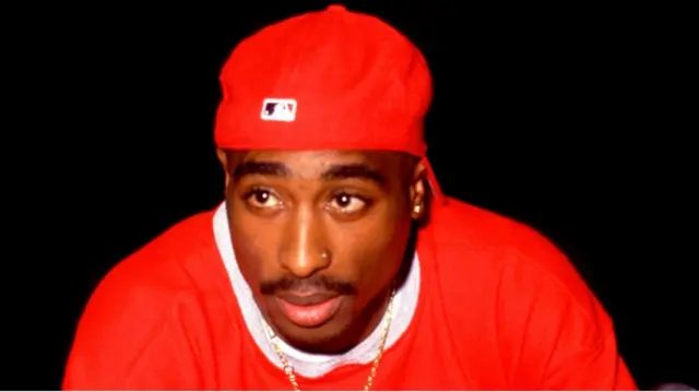 American rapper, songwriter, and actor Tupac Shakur