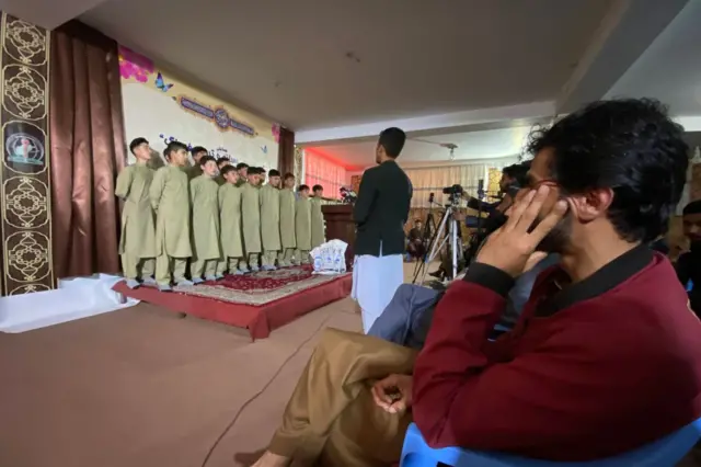 انفجار در زمان سرودخوانی کودکان رخ داده است