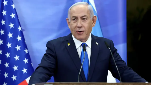 رئيس الوزراء الإسرائيلي بنيامين نتنياهو