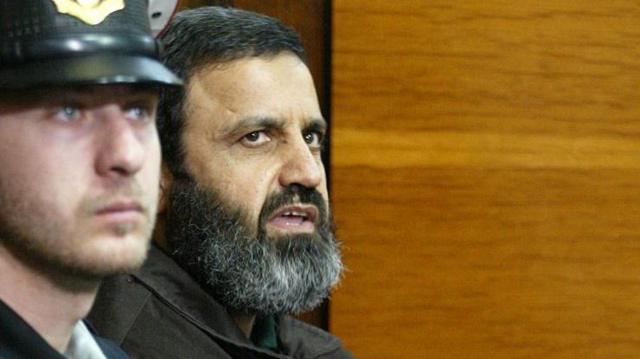 مصطفى الديراني داخل قاعة محكمة إسرائيلية