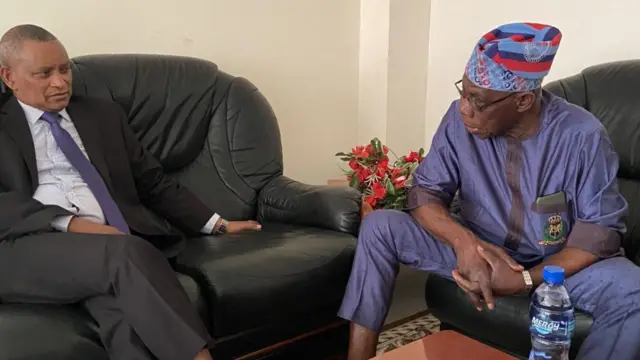 ደብረጽዮን ገብረ ሚካኤል (ዶ/ር) እና ኦሉሴጉን ኦባሳንጆ